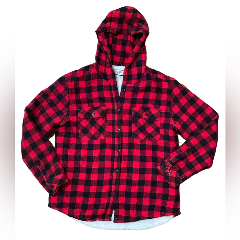 Boston Traders Button Down Flannel Jacket - image 1